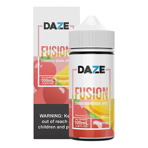7 Daze Fusion Strawberry Banana Apple 100ml Vape Juice