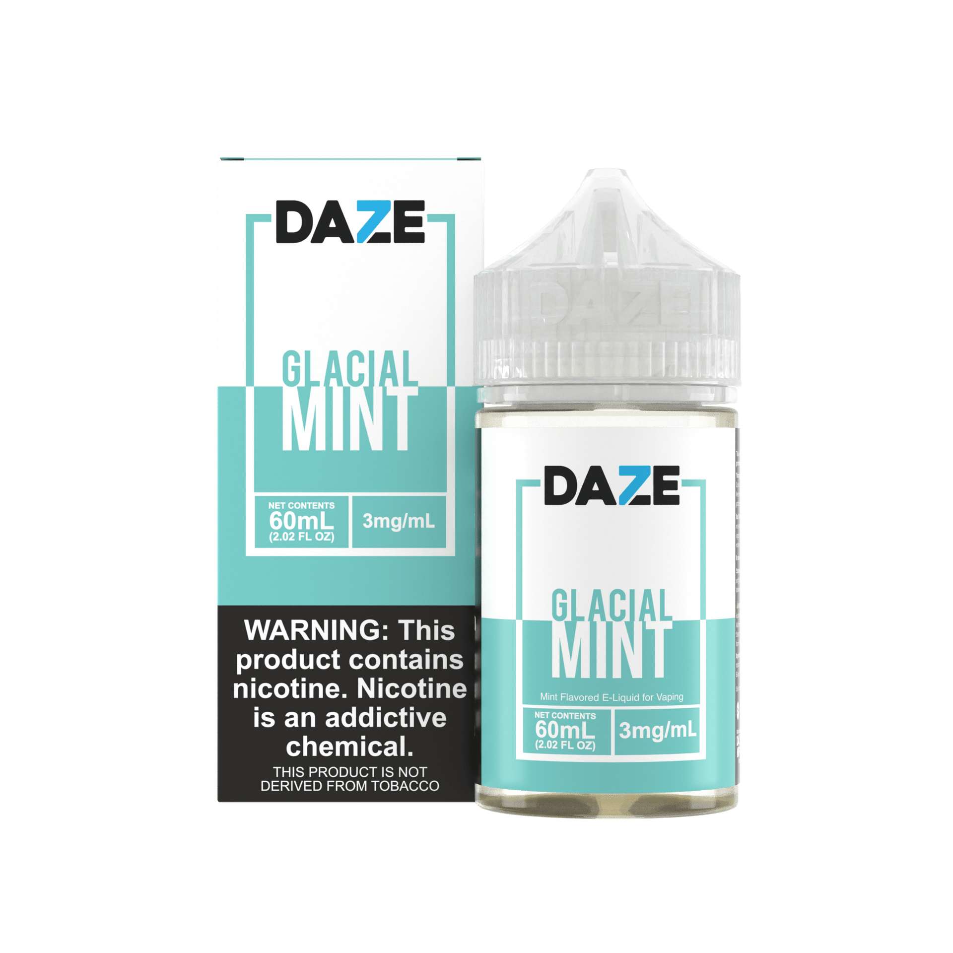 7 Daze Glacial Mint 60ml Vape Juice