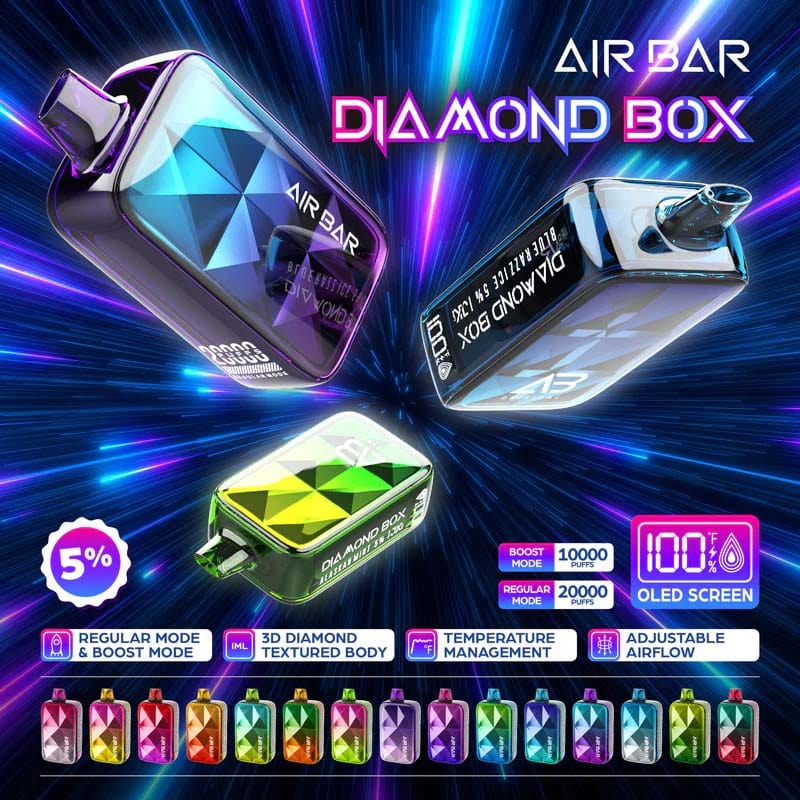 Air Bar Diamond Box 20000 Disposable (5%, 20000 Puffs)