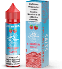 Strawberry Gummy 60ml Vape Juice - California Grown Sub-Ohm Salts