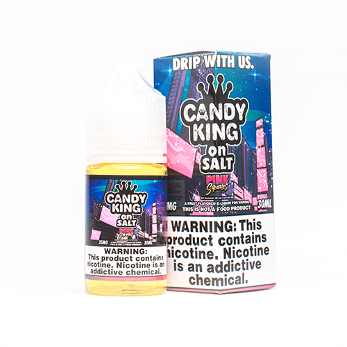Candy King On Salt Pink Squares 30ml Nic Salt Vape Juice