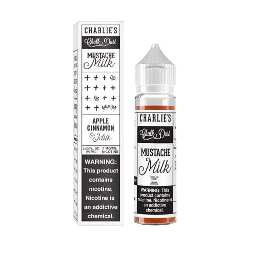 Charlie's Chalk Dust Mustache Milk 60ml Vape Juice
