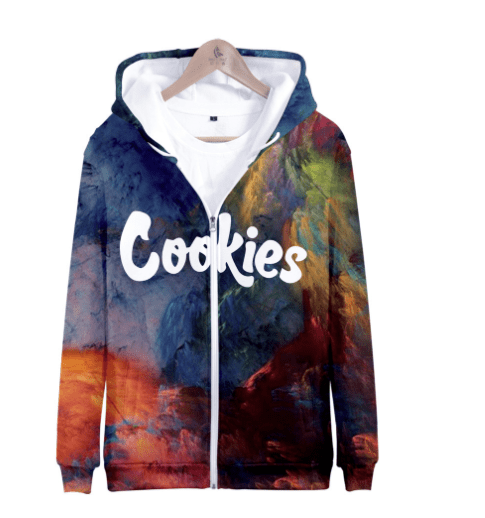 Cookies Full-Zip Hoodie Sweatshirt