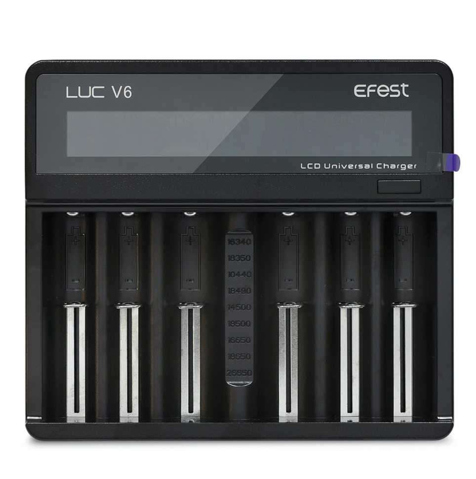 Efest LUC V6 6 Bay Battery Charger
