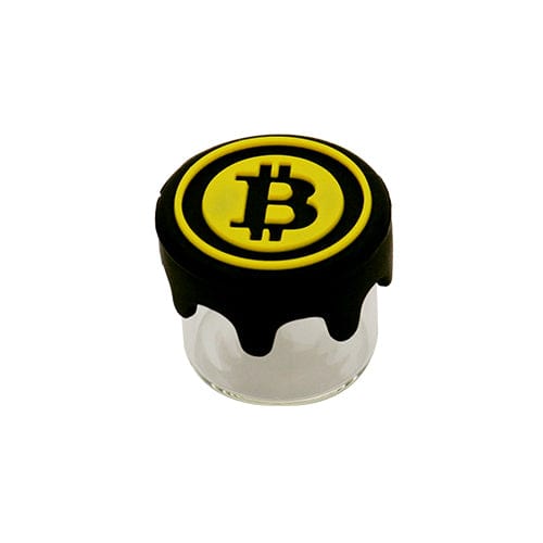 Bitcoin Silicone Concentrate Container
