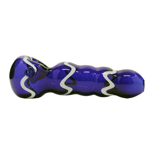 Blue Wig Wag Hand Pipe