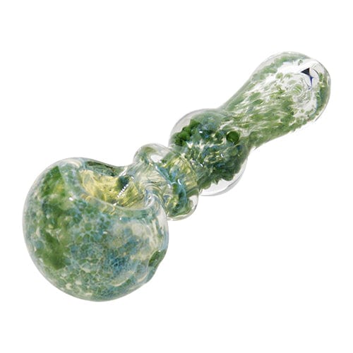 Emerald Green Glass Hand Pipe
