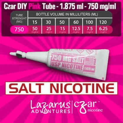 Eightvape Nicotine Additive Blue (180mg) Czar Nicotine Shot Tubes