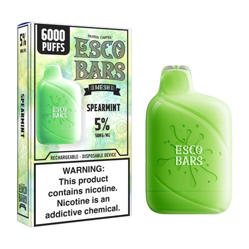 ESCO Bar Disposable Vape Spearmint ESCO Bar 6000 Disposable Vape (5%, 6000 Puffs)