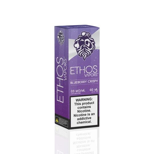 Ethos Vapors Blueberry Crispy Treat 60ml Vape Juice