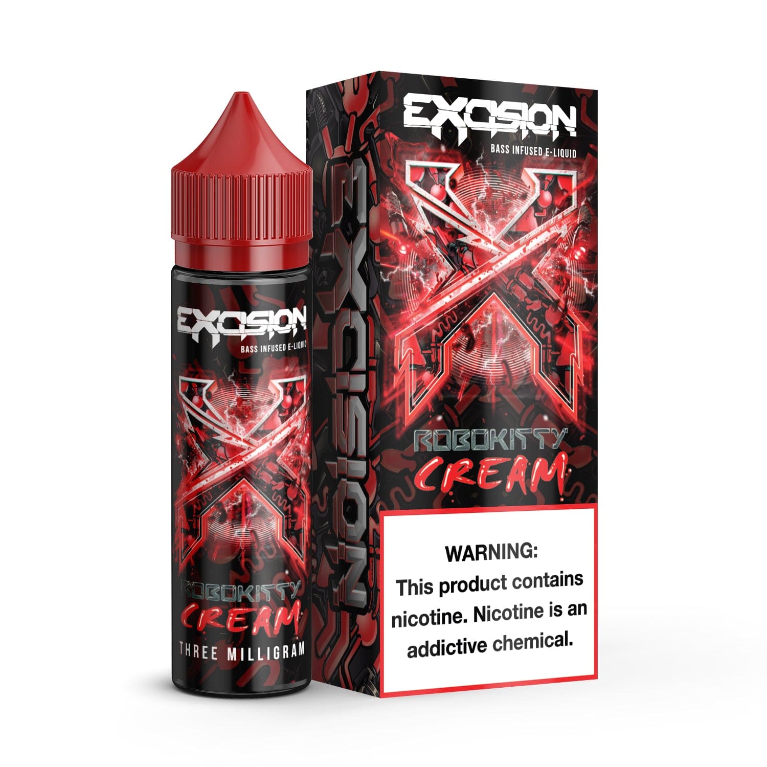 Alt Zero and Excision RoboKltty Cream 60ml Vape Juice