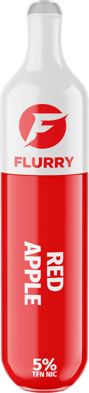 Flurry Disposable Vape Red Apple Flurry TF Disposable Vape