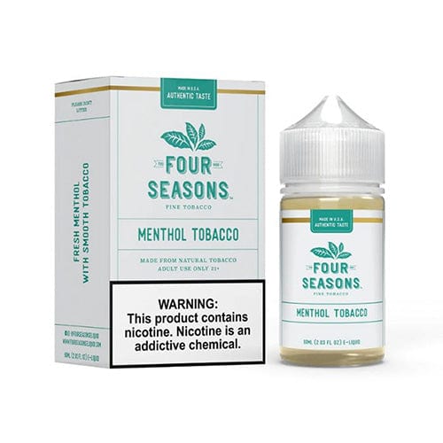 Four Seasons E-Liquids Menthol Tobacco 60ml Vape Juice