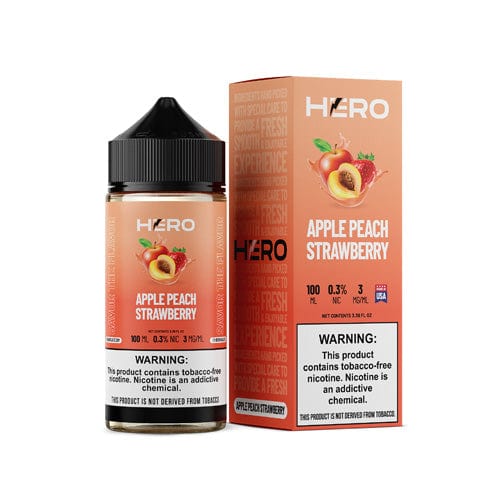 HERO Apple Peach Strawberry 100ml TF Vape Juice