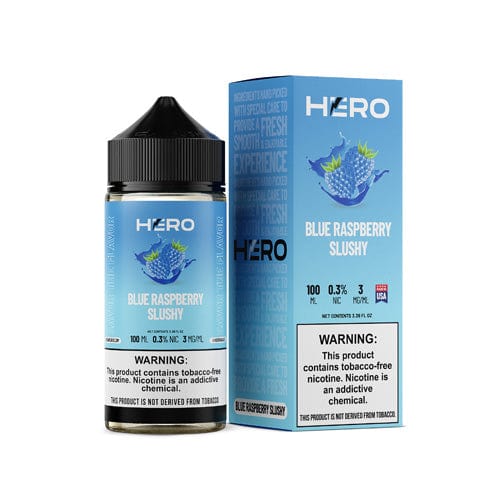 HERO Blue Raspberry Slushy 100ml TF Vape Juice
