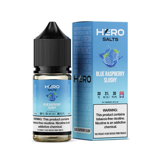 HERO Blue Raspberry Slushy 30ml TF Nic Salt Vape Juice