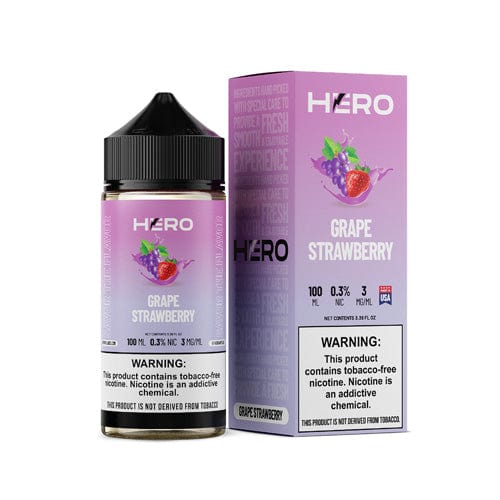 HERO Grape Strawberry 100ml TF Vape Juice