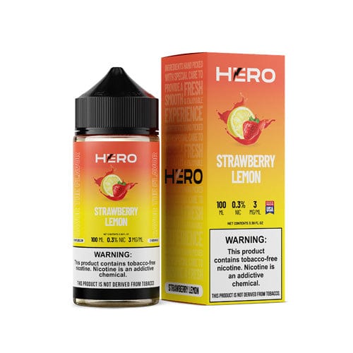 HERO Strawberry Lemon 100ml TF Vape Juice