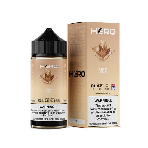 HERO VCT (Vanilla Custard Tobacco) 100ml TF Vape Juice