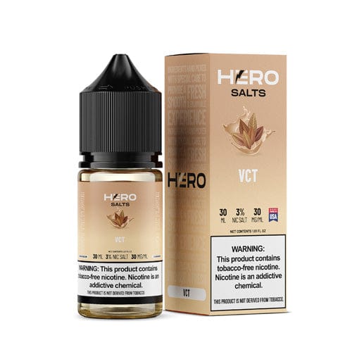 HERO VCT (Vanilla Custard Tobacco) 30ml TF Nic Salt Vape Juice