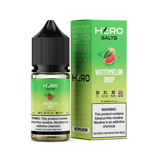 HERO Watermelon Drop 30ml TF Nic Salt Vape Juice