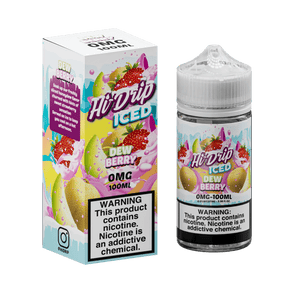 Hi-Drip Juice 0MG Hi-Drip Iced Dew Berry 100ml Vape Juice