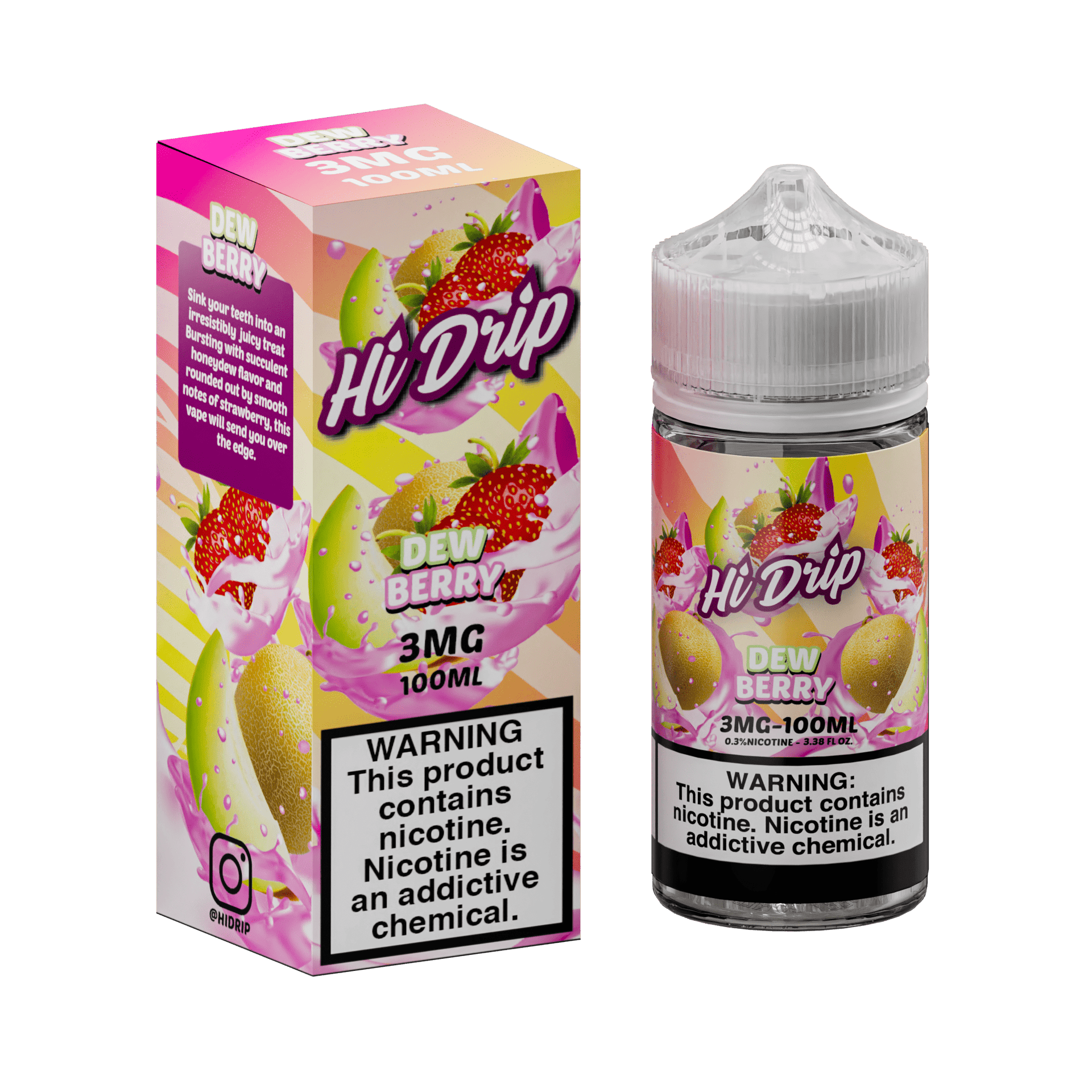 Hi-Drip Juice 0MG Hi-Drip Dew Berry 100ml Vape Juice