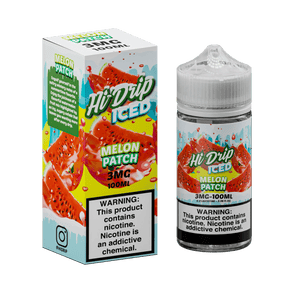 Hi-Drip Juice 3MG Hi-Drip Iced Melon Patch 100ml Vape Juice