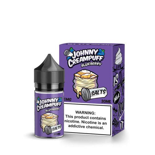 Johnny Creampuff Salts Blueberry 30ml Nic Salt Vape Juice