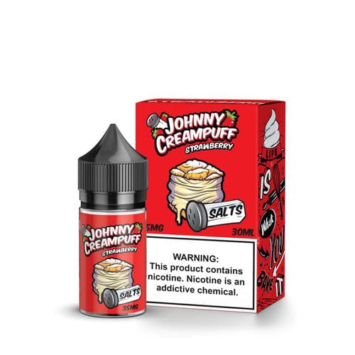 Johnny Creampuff Salts Strawberry 30ml Nic Salt Vape Juice