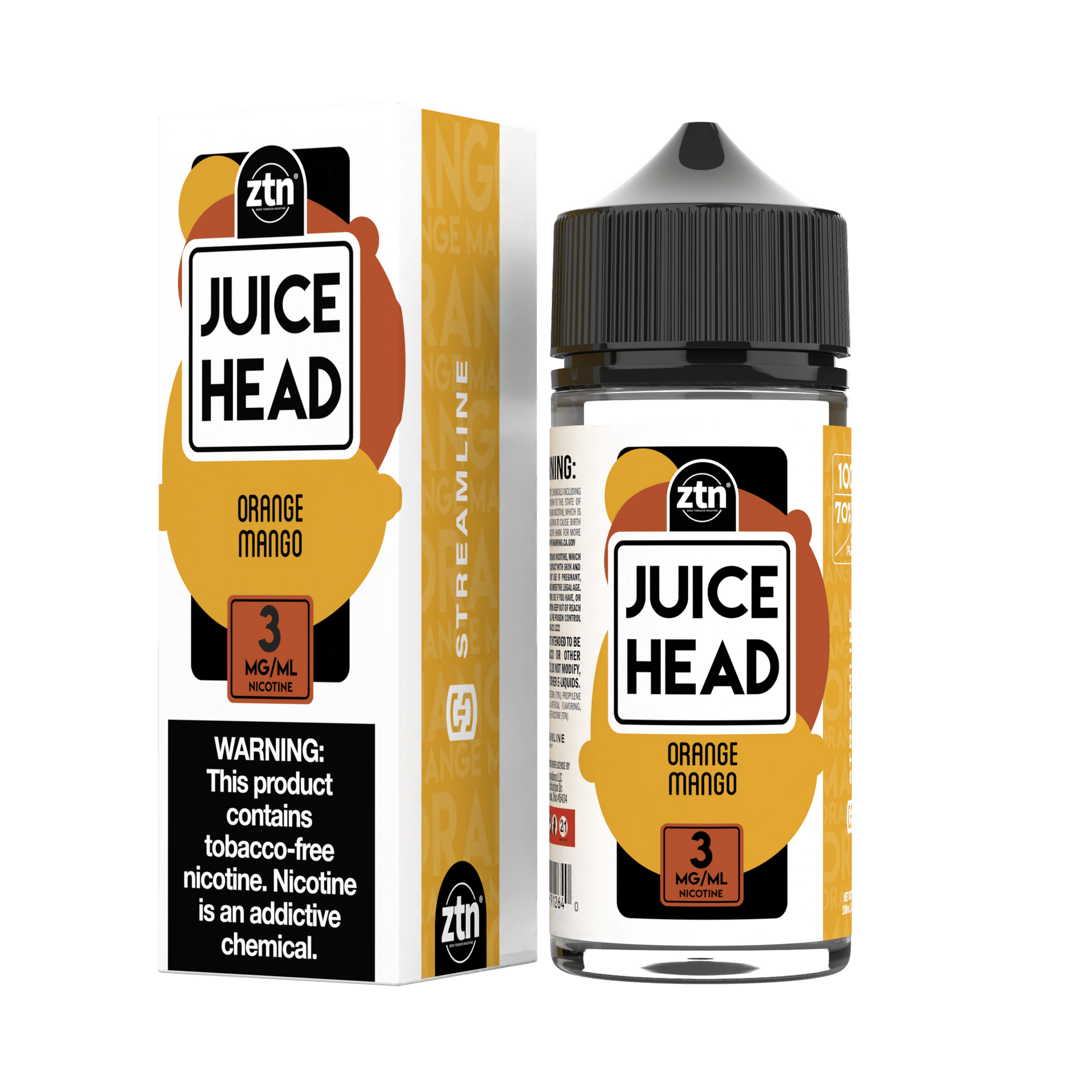 Juice Head Orange Mango 100ml ZTN Vape Juice