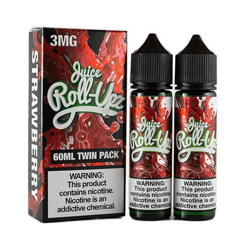 Juice Roll Upz Twin Pack Strawberry 2x 60ml Vape Juice
