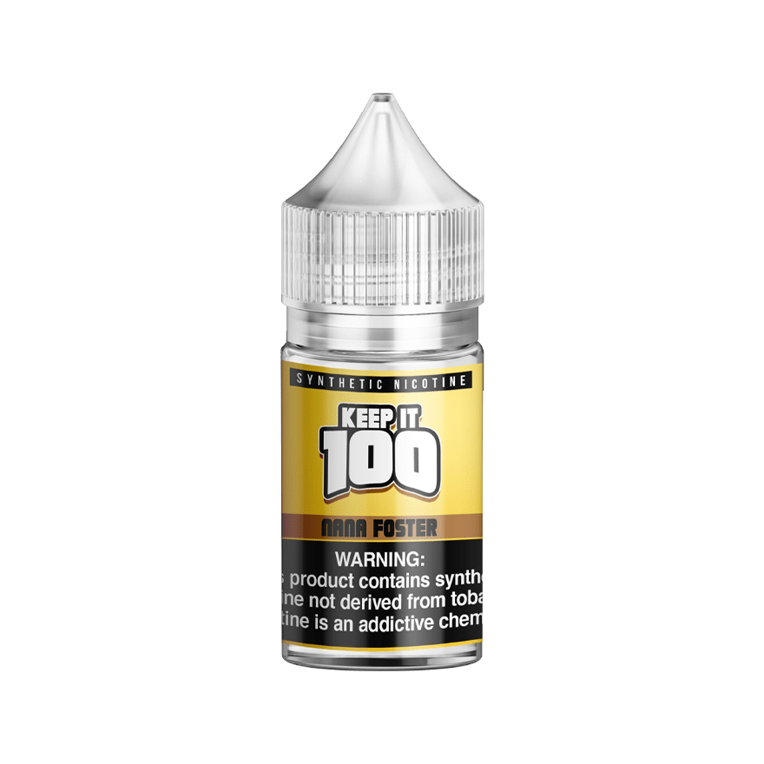 Nana Foster 30ml Nic Salt Vape Juice - Keep It 100