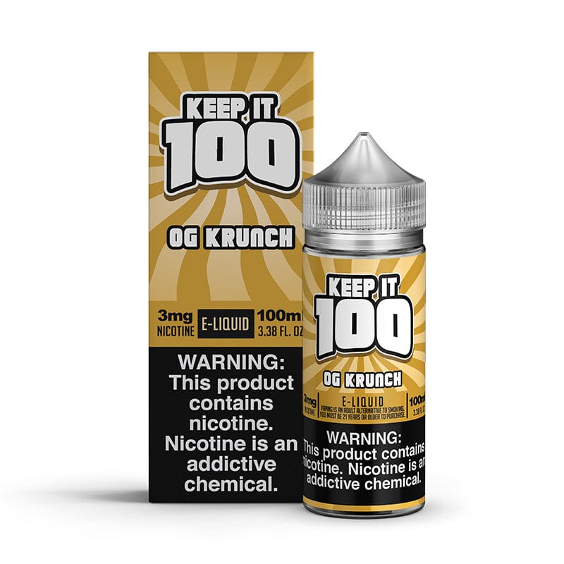 FTC (Previously OG Krunch 100ml Vape Juice - Keep It 100)