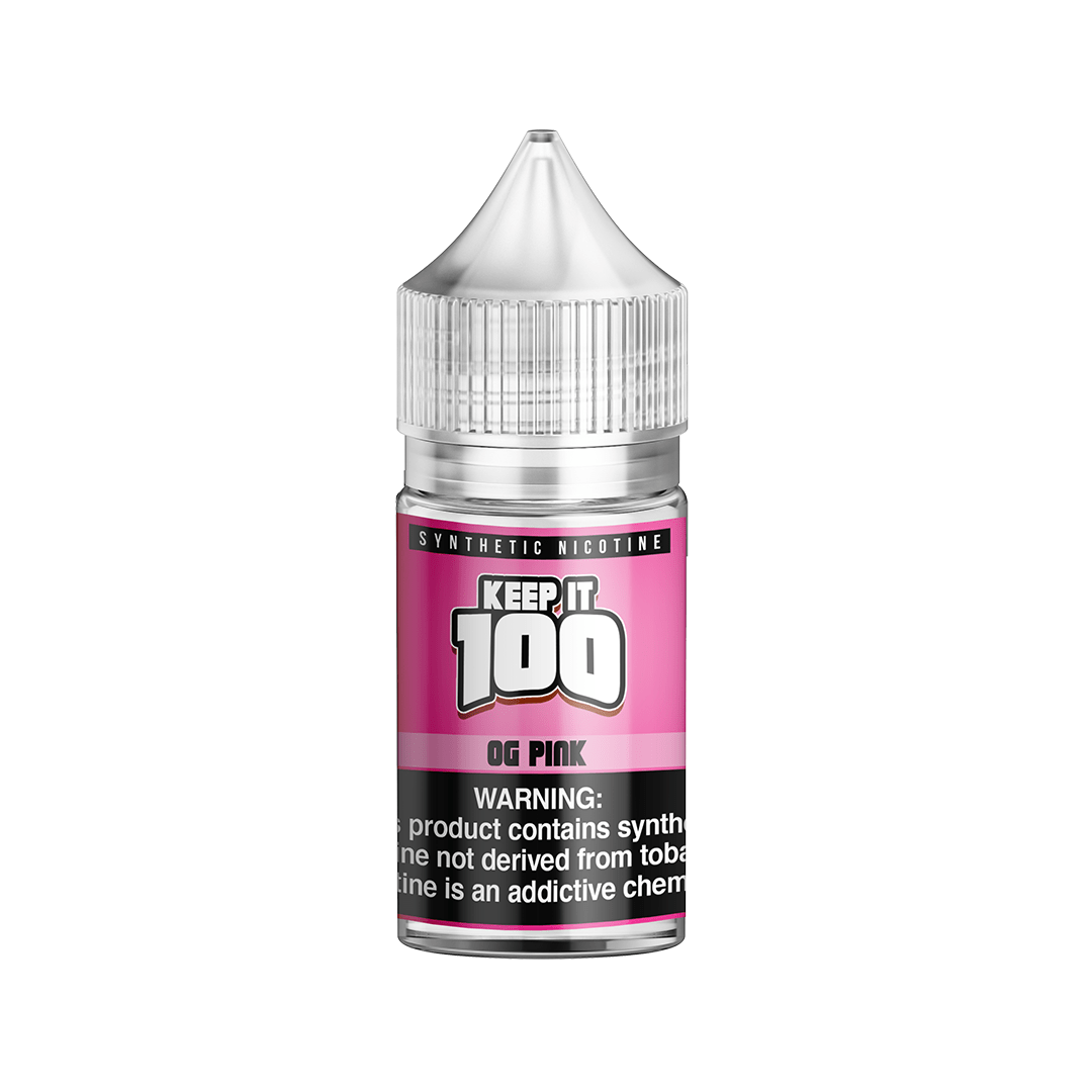 OG Pink 30ml Synthetic Nicotine Nic Salt Vape Juice - Keep It 100