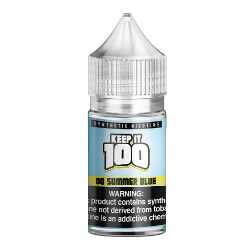 OG Summer Blue 30ml Synthetic Nicotine Nic Salt Vape Juice - Keep It 100