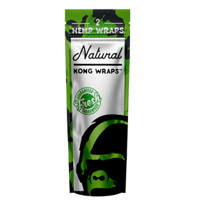 Kong Wraps Alternatives Natural Kong Wraps All-Natural Hemp Wraps (2x Pack)