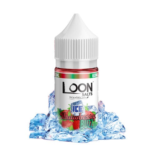 Loon Salts Strawberry Buzz Ice 30ml TF Nic Salt Vape Juice