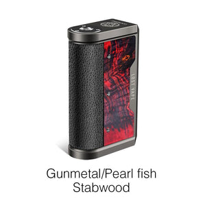Lost Vape Mods Gunmetal/Pearl Fish - Stabwood Lost Vape CENTAURUS DNA250C