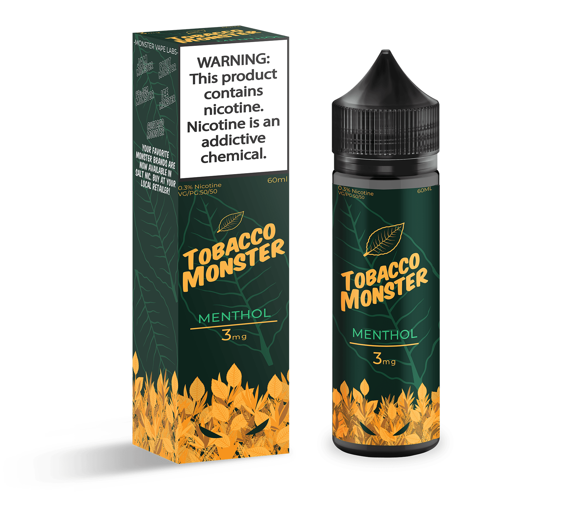 Tobacco Monster Menthol 60ml Vape Juice