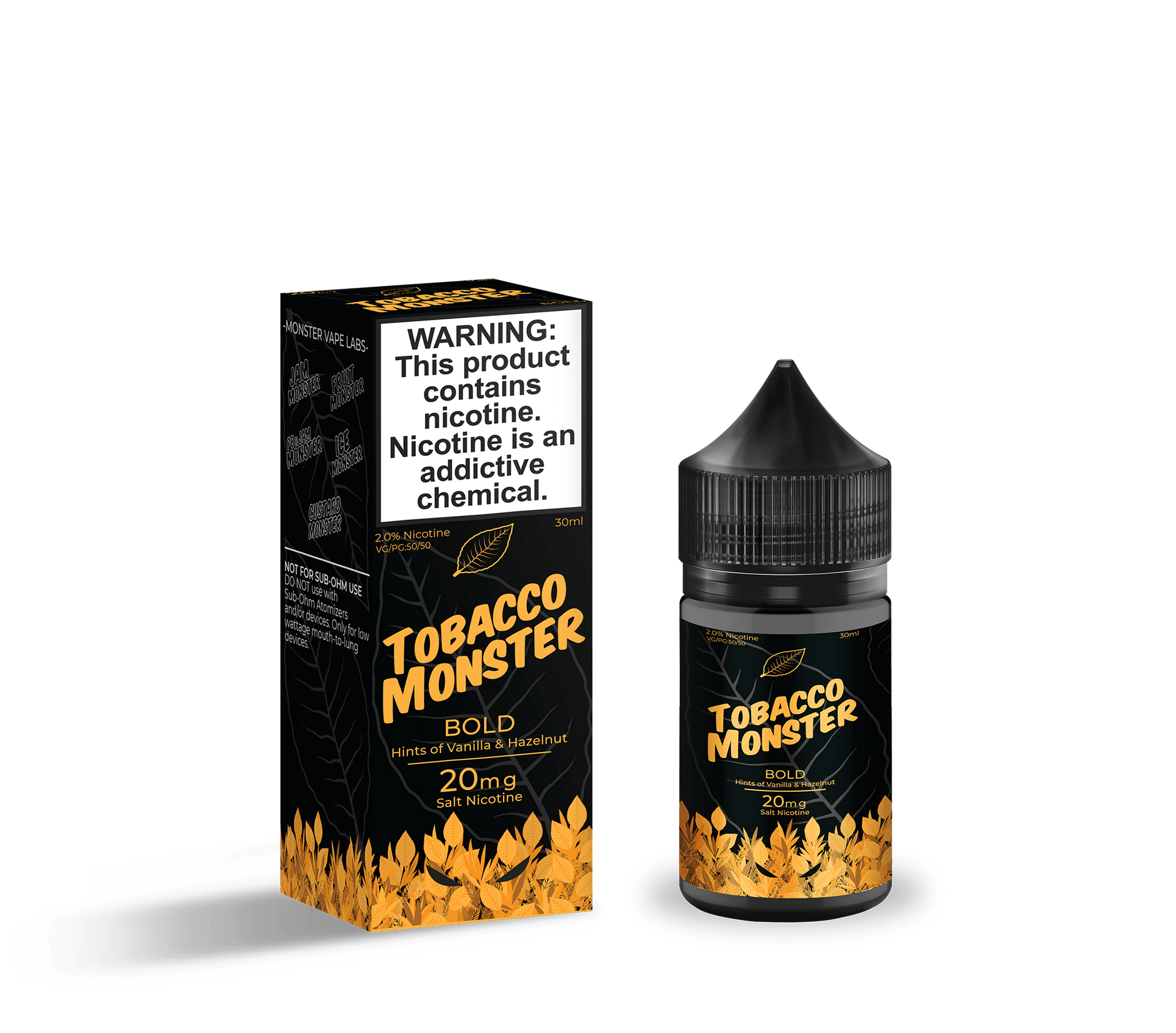 Tobacco Monster Salt Bold 30ml Nic Salt Vape Juice