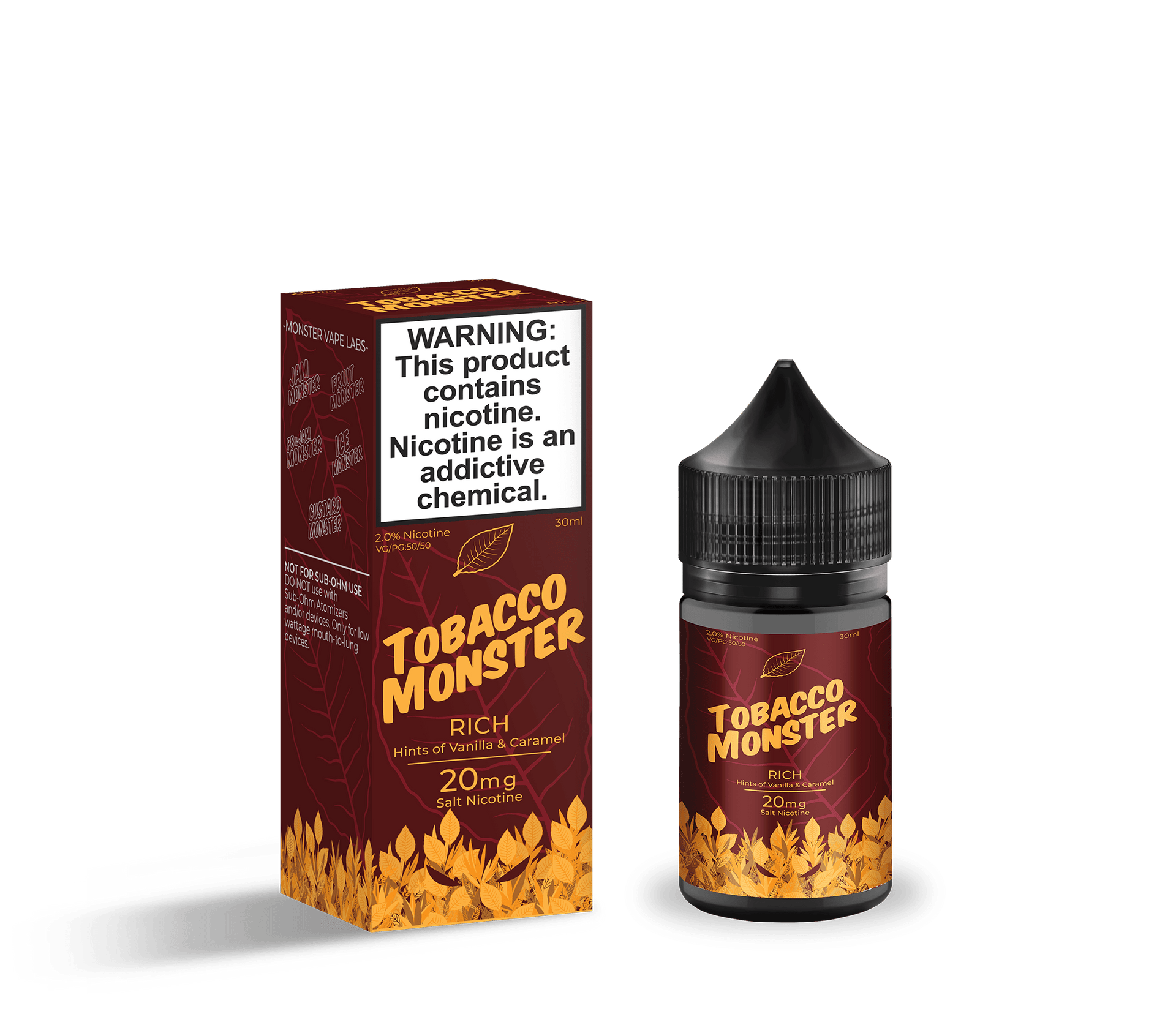 Tobacco Monster Salts Rich 30ml Nic Salt Vape Juice