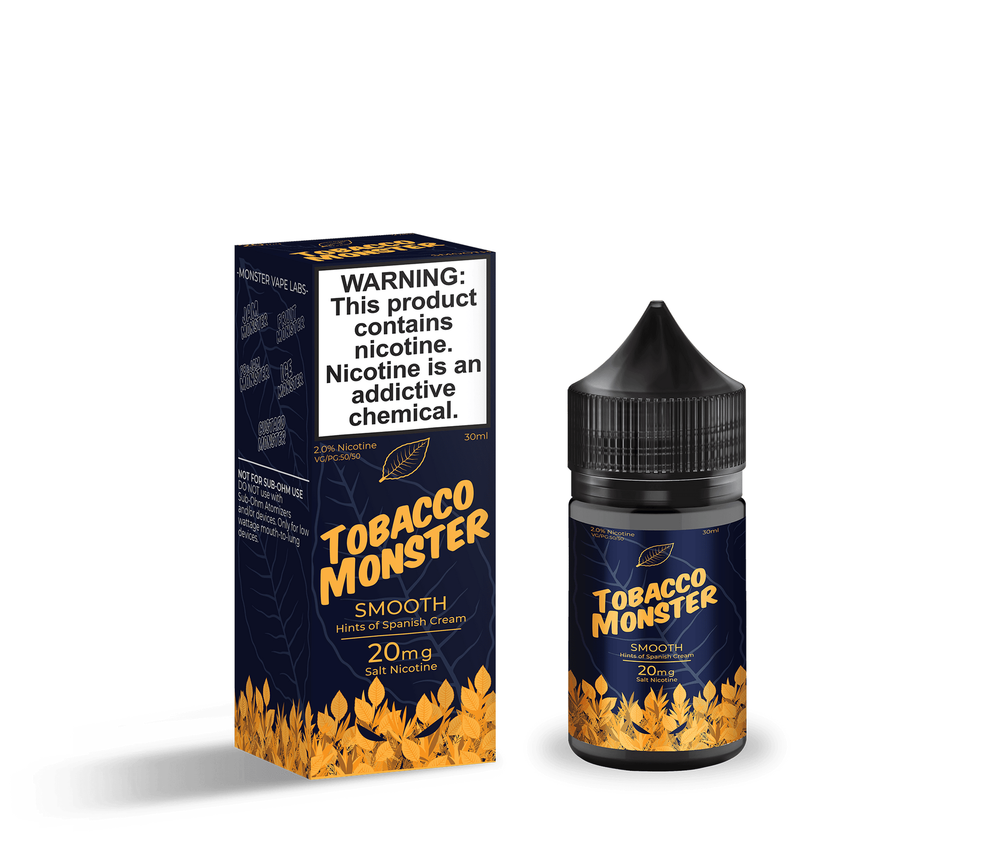 Tobacco Monster Salts Smooth 30ml Nic Salt Vape Juice