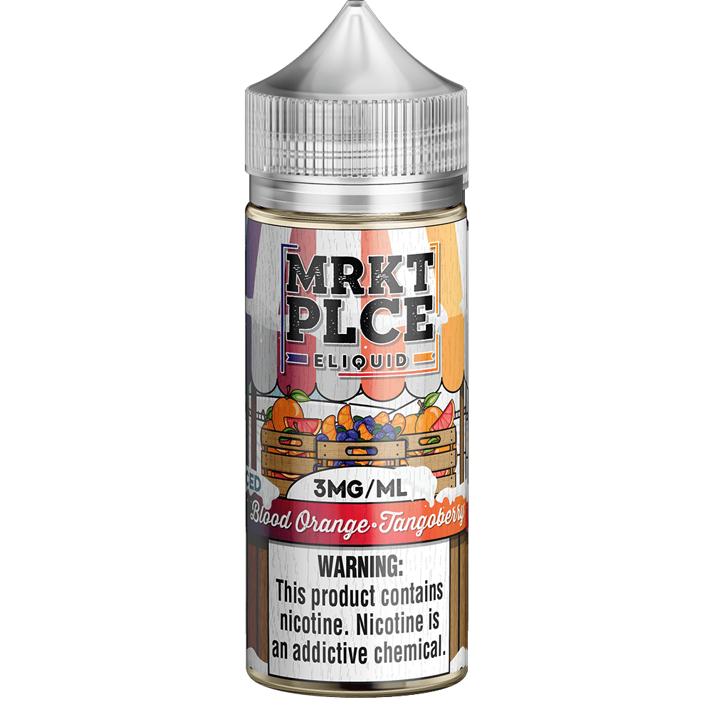 MRKT PLCE Iced Blood Orange Tangoberry 100ml Vape Juice