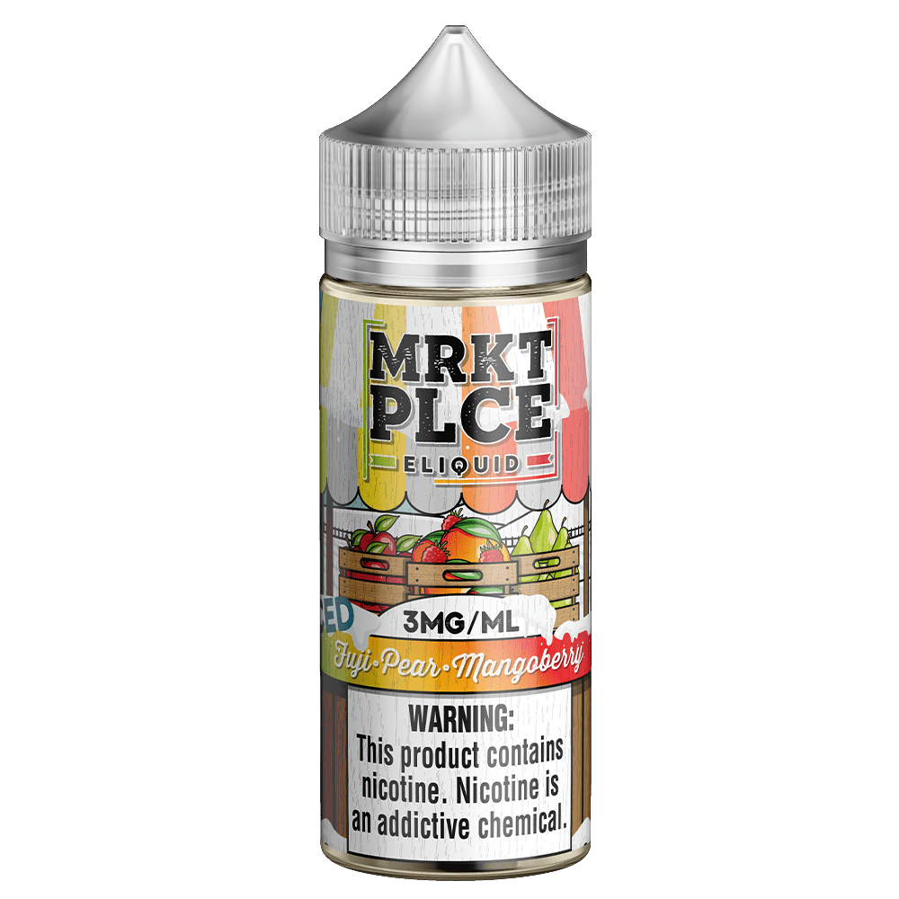 MRKT PLCE Iced Fuji Pear Mangoberry 100ml Vape Juice