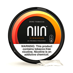 NIIN Cigarette Solutions Cinnamon 3MG NIIN Tobacco-Free Nicotine Pouches - Single Can
