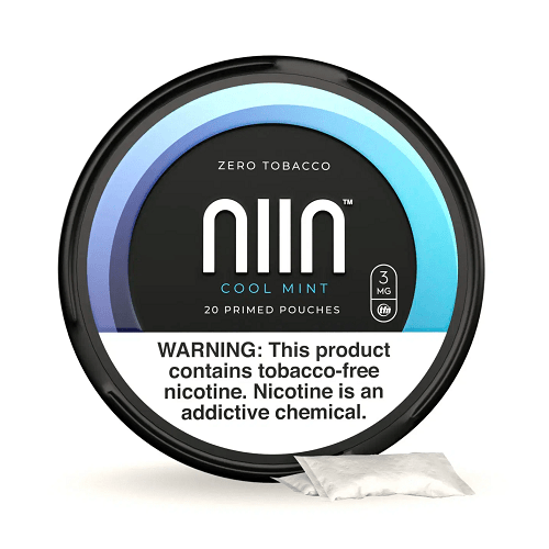 NIIN Cigarette Solutions Wintergreen 3MG NIIN Tobacco-Free Nicotine Pouches - Single Can