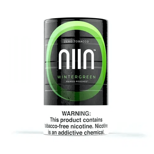 NIIN Cigarette Solutions Citrus Chill 3MG NIIN Tobacco-Free Nicotine Pouches - Sleeve of 5