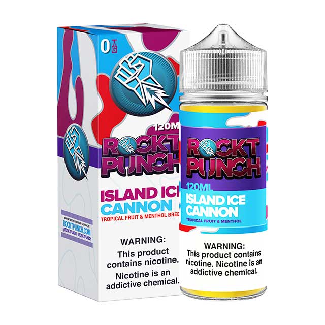 Rockt Punch Island Ice Cannon 120ml Vape Juice