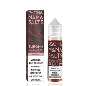 Pachamama Juice 0MG Pachamama Subohm Salts Apple Tobacco 60ml Vape Juice